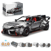 1:8 Toyota Supra Building Sets with Remote Control, Electric Air Suspension, Rear Accelerator Blade linkage (4399 Pcs) - BAV BRICK